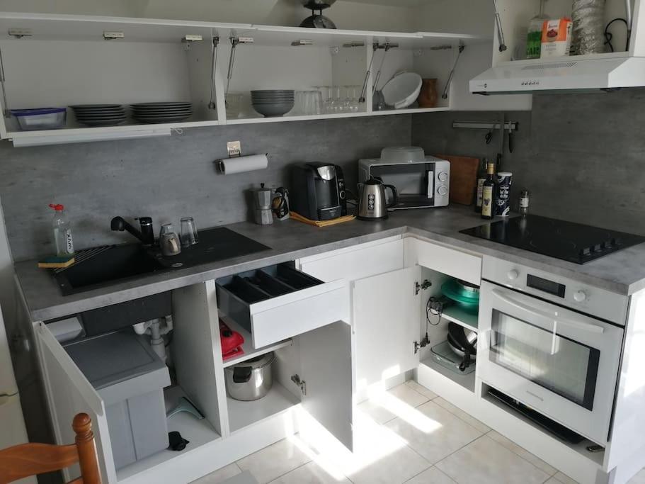 Appartement Aurore En Rez De Jardin Avec Parking Gratuit Vence Exterior photo